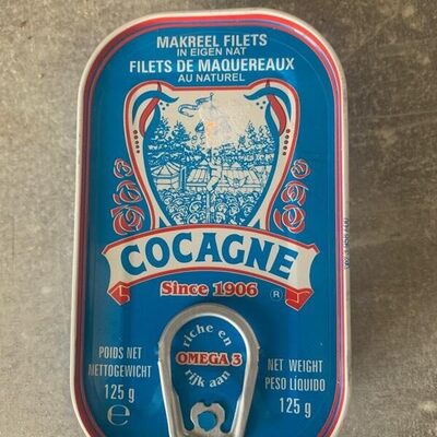 Filet de Maquereaux au Naturel