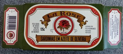 Sardinhas em Azeite de Oliveira La Rose