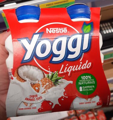 Líquido Sabor Ananás Coco front packaging