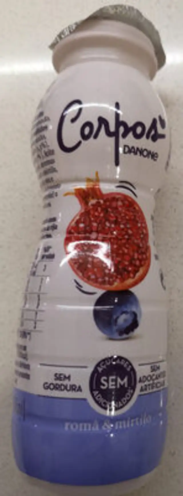 Romã & Mirtilo front packaging