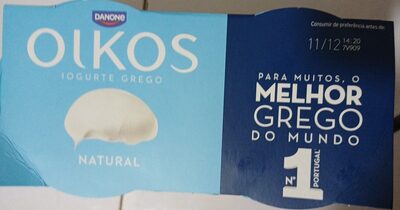 Iogurte Grego Natural Super Preço front packaging