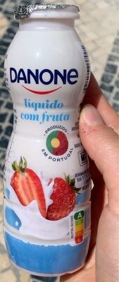 Danone liquido con fruta