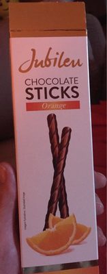Chocolate sticks orange