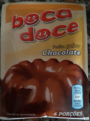 Pudim sabor Chocolate