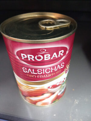 Probar Salsichas front packaging