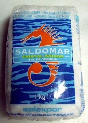 Sal de Cozinha Cristal Iodado