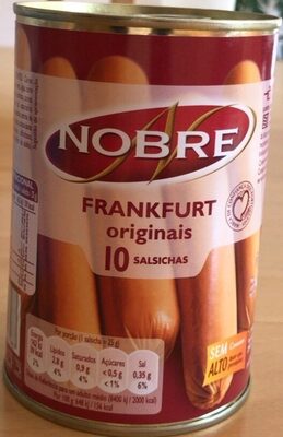 Frankfurt originais 10 Salsichas