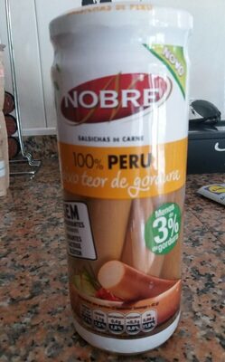 Saucisse de dinde front packaging