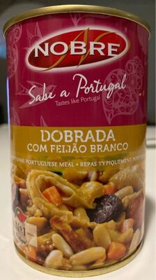 Dobrada com feijao branco