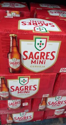 Cerveja C/Álcool Sagres 25×25cl