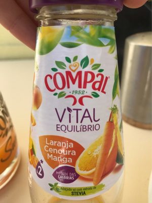 Compal laranja cenoura manga
