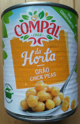 1952 da horta chick peas grão front packaging