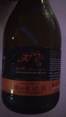 Cerveja Munich Dunkel Super Bock nutrition facts table