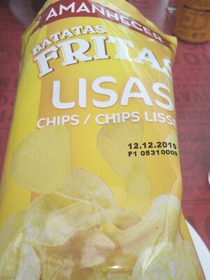 Batatas Fritas Lisas front packaging