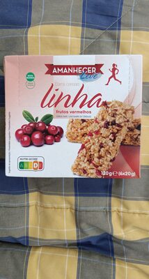 Barras de Cereais Linha - Frutos Vermelhos