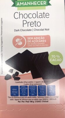 Chocolate Preto