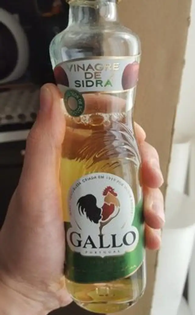 Vinaigre de Sidra front packaging