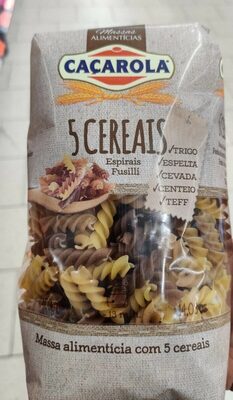 5 Cereais Espirais Fusilli front packaging