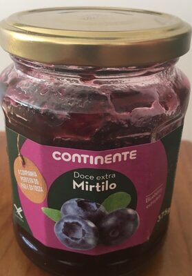Confiture myrtille front packaging
