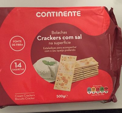 Crackers com sal