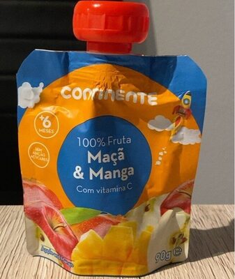 Maçã & Manga front packaging