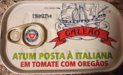Atum Posta à Italiana em Tomate com Oregãos