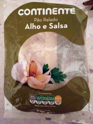 Pão Ralado, Alho e Salsa