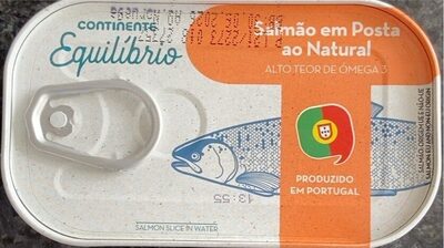 Salmão em Posta ao Natural