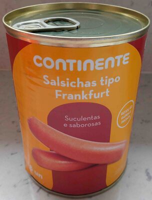 Salsichas tipo Frankfurt front packaging