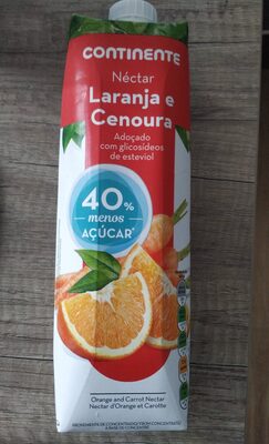 Néctar Laranja e Cenoura