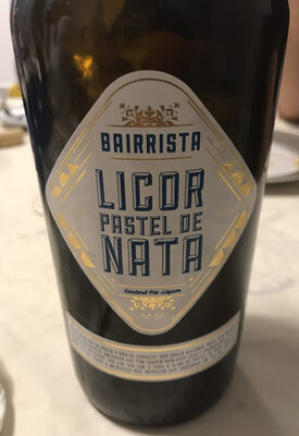 Licor Pastel de Nata Bairrista