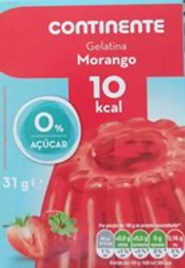 Gelatina Morango