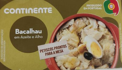 Bacalhau em Azeite e Alho front packaging