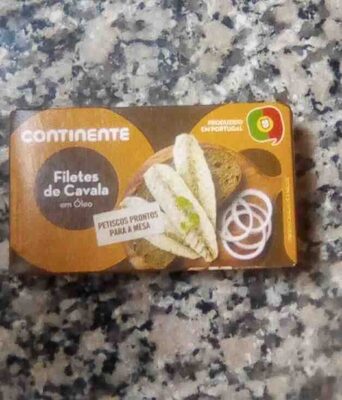 Filetes de cavalos em óleo front packaging