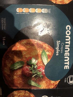 Crepes Simples front packaging