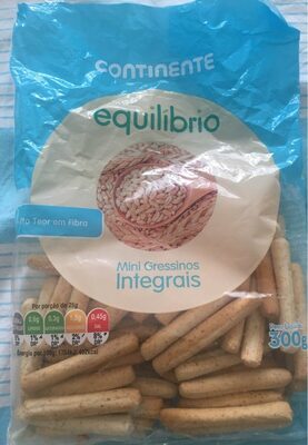 Mini Gressinos integrais front packaging