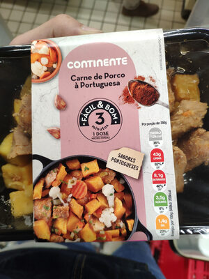 carne de Porco á portuguesa