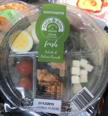 Salada de Salmão Fumado