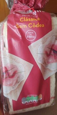Pão de Forma Clássico Sem Côdea front packaging
