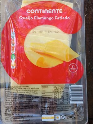 Queijo Flamengo Fatiado