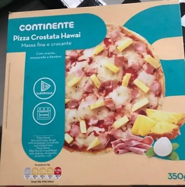 Pizza Crostata Hawai front packaging