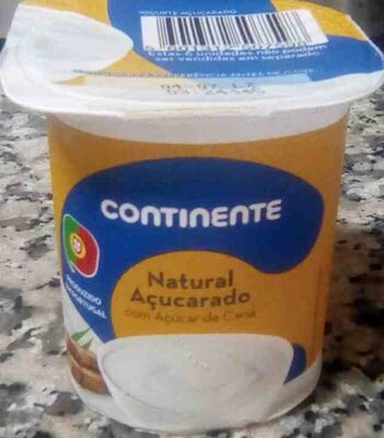 Natural Açucarado front packaging