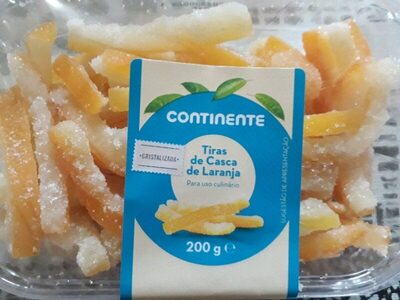 Tiras de Casca de Laranja