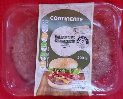Hambúrguer Powered by Plants front packaging