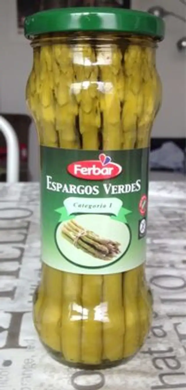 Espargos Verdes Ferbar front packaging