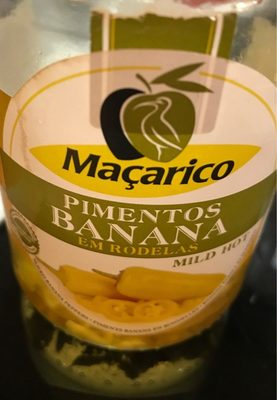 Pimentos banana front packaging