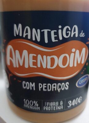 Manteiga de Amendoim com Pedaços