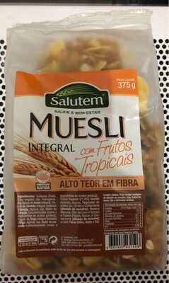 Muesli Integral com Frutos Tropicais