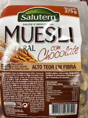 Muesli integral chocolat