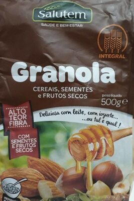 Granola Cereais, Sementes e Frutos Secos